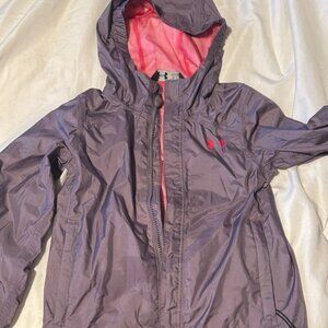 Under Armour Kids' Purple Raincoat with Pink Accents